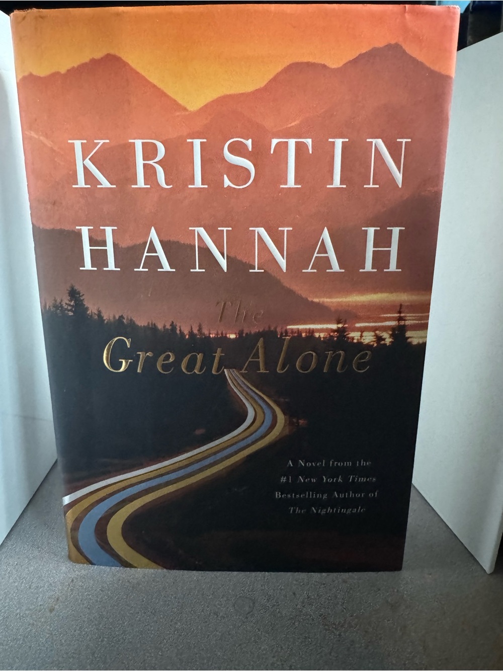 The Great Alone - Orange Sunset Hardcover